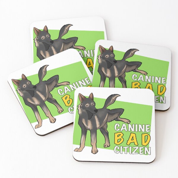 Item preview, Canine Bad Citizen Sable German Shepherd Green designed and sold by death2toby.