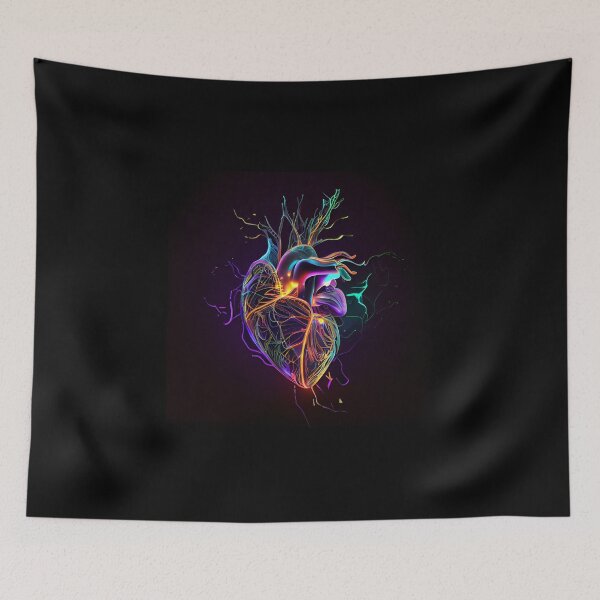 Item preview, Heart Fiber Art designed and sold by PipikaArt.
