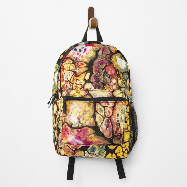 Item preview, Multicolor Yellow Black | Fluid Art designed and sold by acrylicartp.