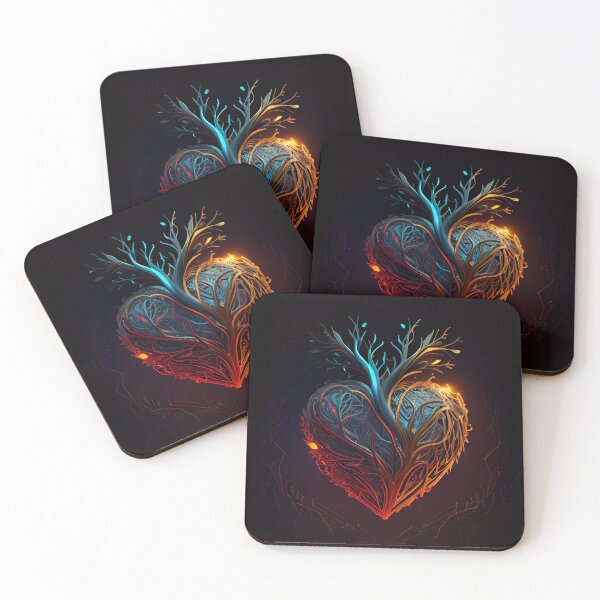 Item preview, Heart Fiber Art designed and sold by PipikaArt.