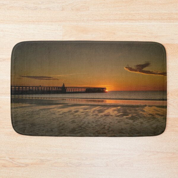 Item preview, January Sunrise at the end of the pier designed and sold by Violaman.