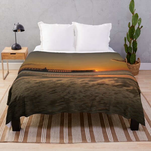 Item preview, January Sunrise at the end of the pier designed and sold by Violaman.