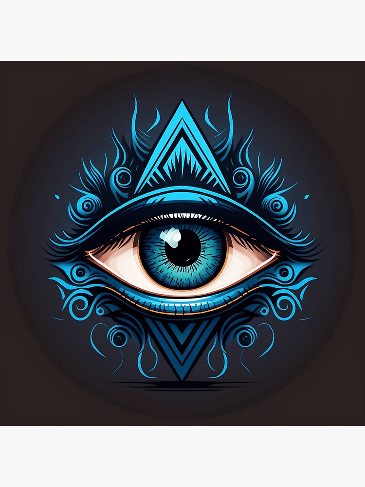 Boho Wall Stencils - Protective Eyes - All Seeing Eye - Evil Eye