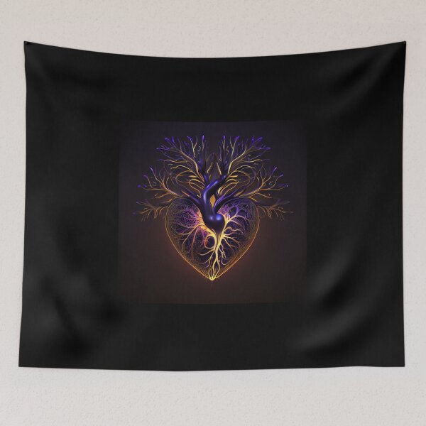 Item preview, Heart Fiber Art designed and sold by PipikaArt.