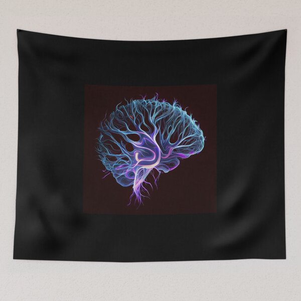Item preview, Brain Fiber Art designed and sold by PipikaArt.