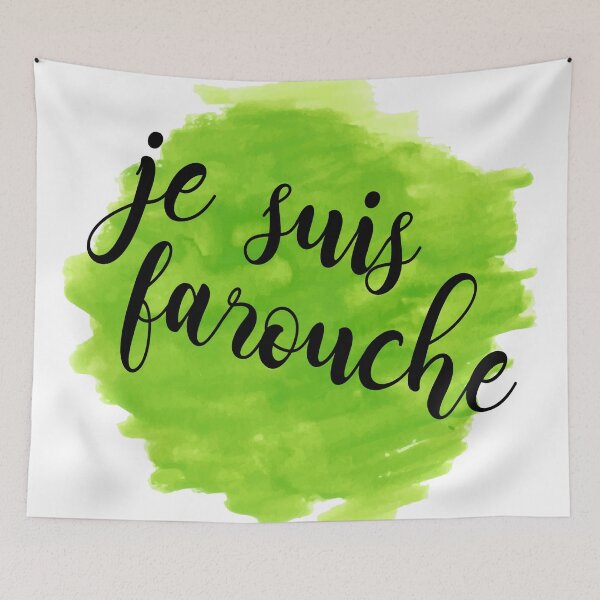 Item preview, Je Suis Farouche (3) designed and sold by byebyesally.