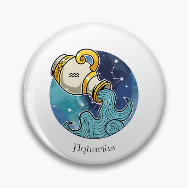Artikelvorschau, Aquarius astrology/zodiac sign entworfen und verkauft von Wowmelowwshop.