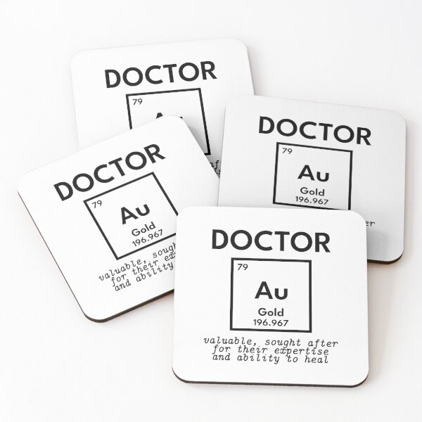 Item preview, Doctor. Chemicals Elements and Professions designed and sold by RetroNeon.
