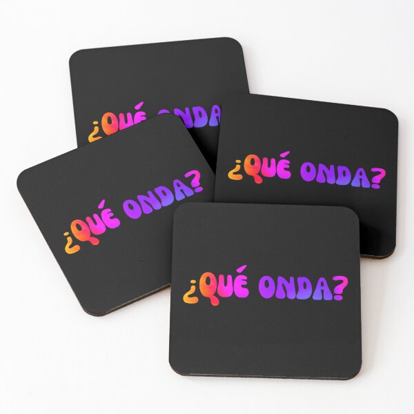 Item preview, ¿Qué onda? - Cool Mexican Saying, Spanish Slang, What's Up designed and sold by Sun Sand & Sea Art.