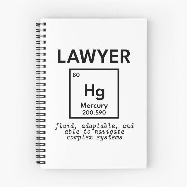 Item preview, Lawyer. Chemicals Elements and Professions designed and sold by RetroNeon.
