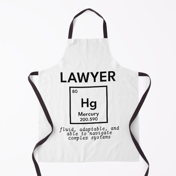Item preview, Lawyer. Chemicals Elements and Professions designed and sold by RetroNeon.