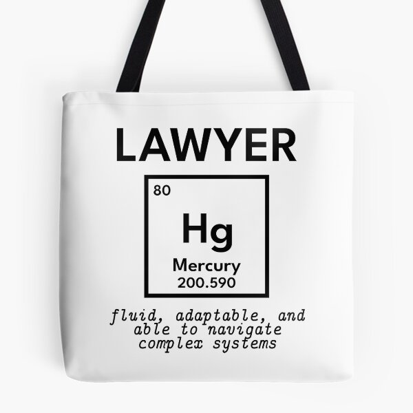 Item preview, Lawyer. Chemicals Elements and Professions designed and sold by RetroNeon.