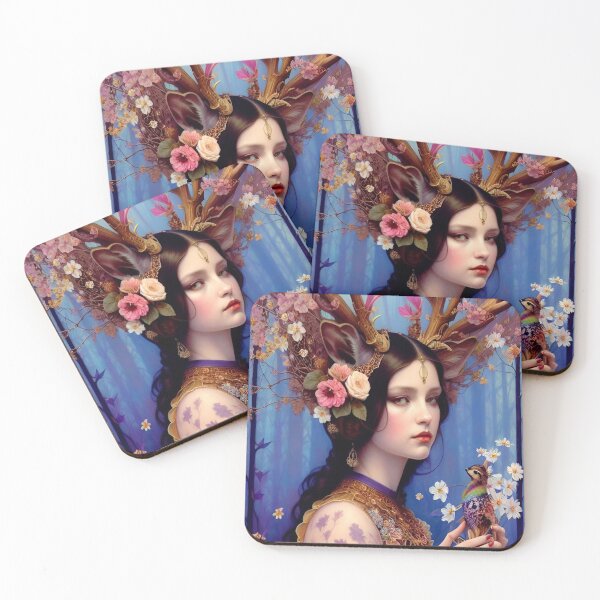 Item preview, Stoner Chic Hippie Witch Fairy Girl Nature designed and sold by ZiolaRosa.