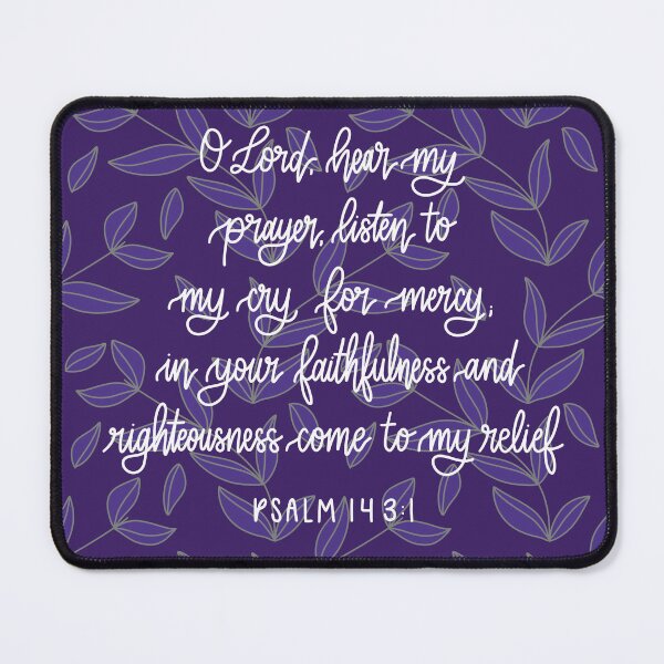 Item preview, Psalm 143:1 designed and sold by JulieannMalynda.