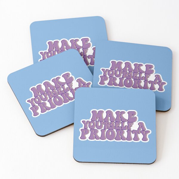 Item preview, Make yourself a priority Sticker designed and sold by sofibelen.