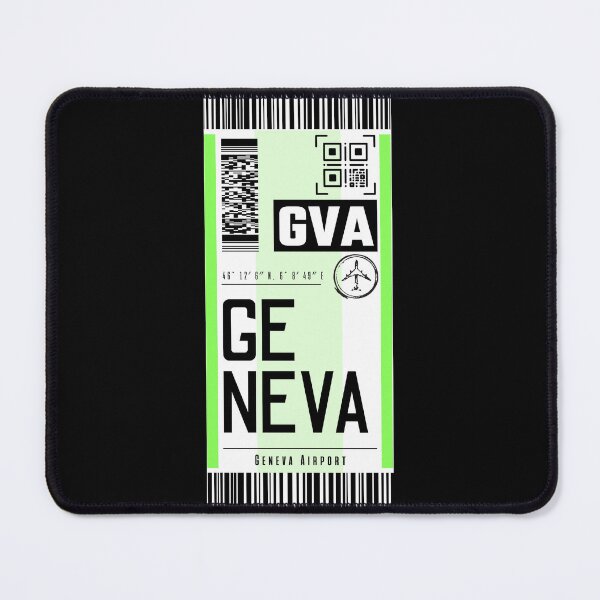 Item preview, GENEVA GVA classic luggage tag stickers designed and sold by LeddsoDello.