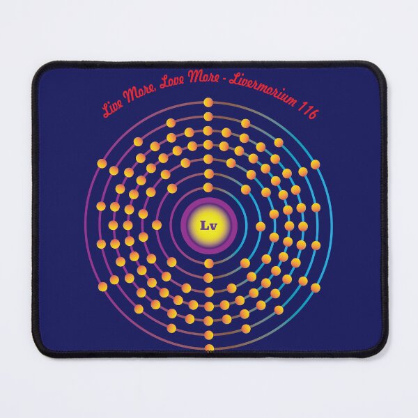 Item preview, 116 - Lv - Livermorium: Live More, Love More designed and sold by Storistir.