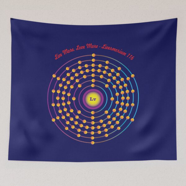 Item preview, 116 - Lv - Livermorium: Live More, Love More designed and sold by Storistir.