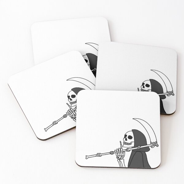 Item preview, Grim Reaper Shushes You designed and sold by GhostyGoods.