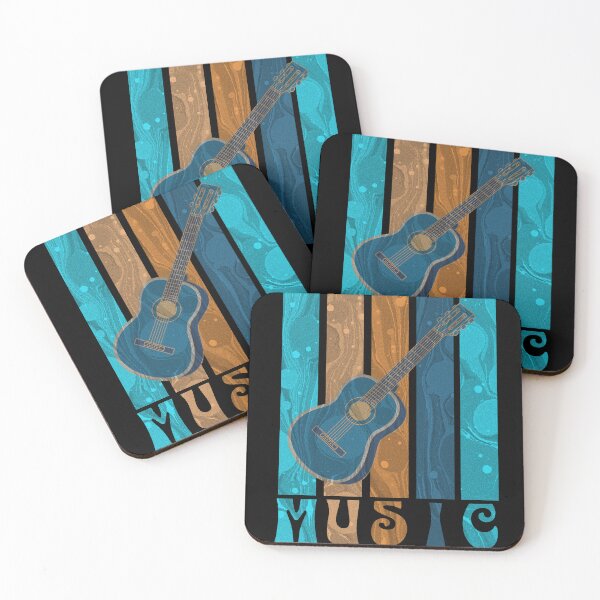 Item preview, Vintage Acoustic Guitar Rock n Roll  designed and sold by theWeppen.