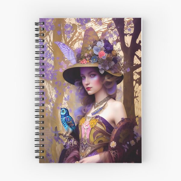 Item preview, A witch and her Owl designed and sold by ZiolaRosa.