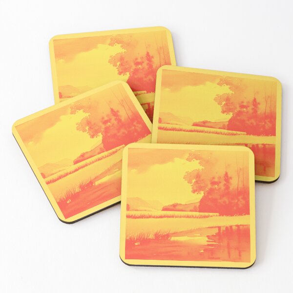 Item preview, Yellow postage stamp style designed and sold by geartes.