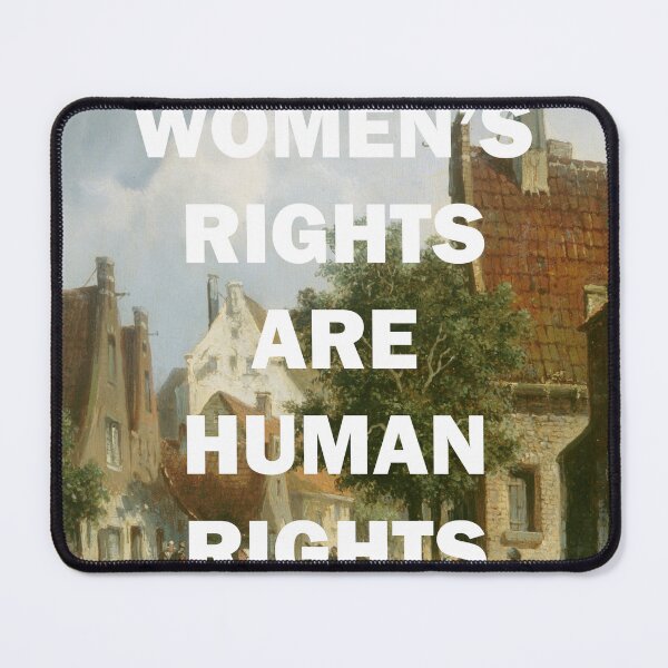 Item preview, WOMEN'S RIGHTS ARE HUMAN RIGHTS designed and sold by helwolf.