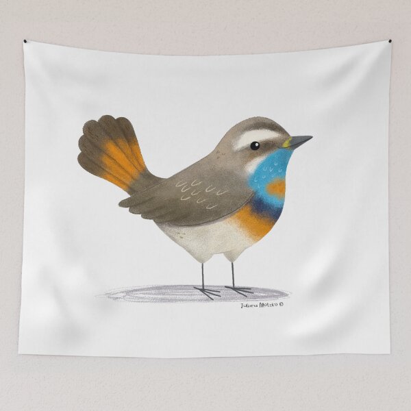 Item preview, Bluethroat Bird designed and sold by julianamotzko.