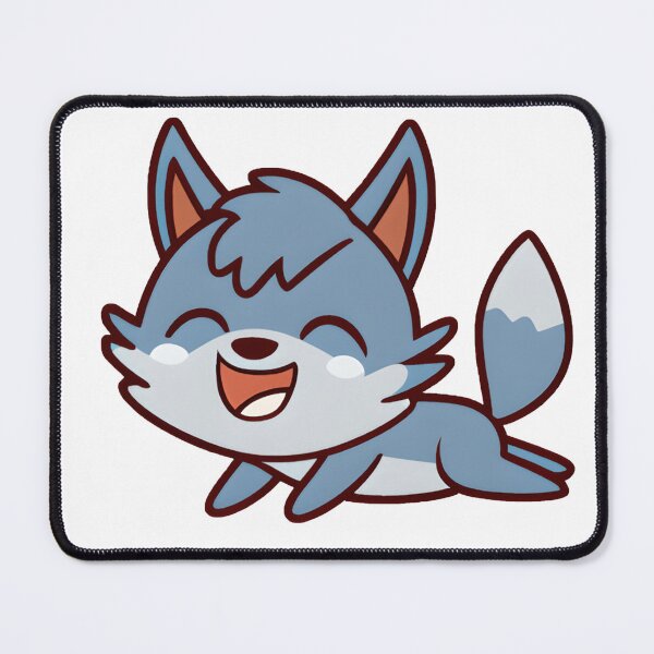 Item preview, happy wolf designed and sold by Adam-the-maker.