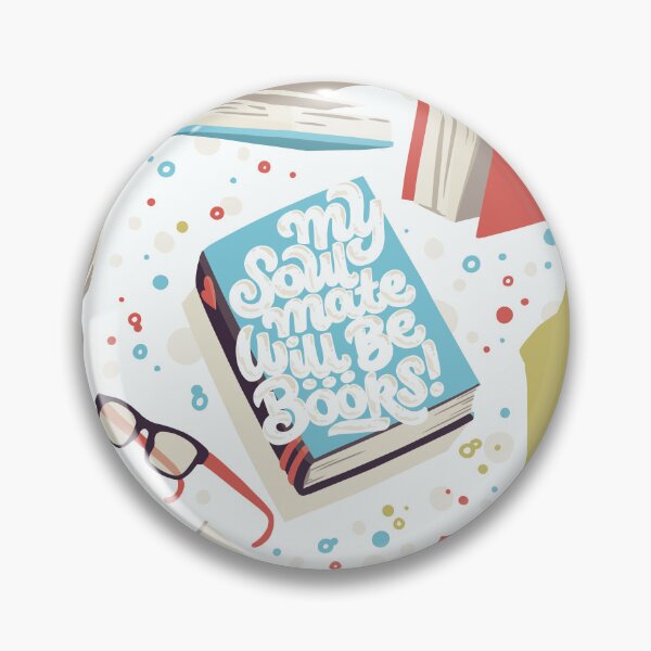Item preview, My Soul Mate Will Be... Books! designed and sold by polliadesign.