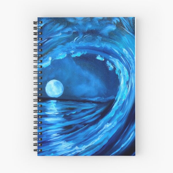 Item preview, Moonlit Wave designed and sold by jennyleeandjim.