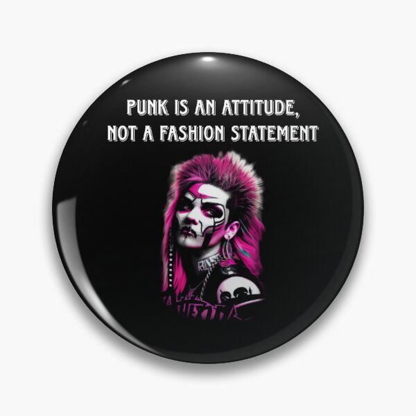 Aperçu de l'œuvre Le punk est une attitude créée et vendue par Basunat.
