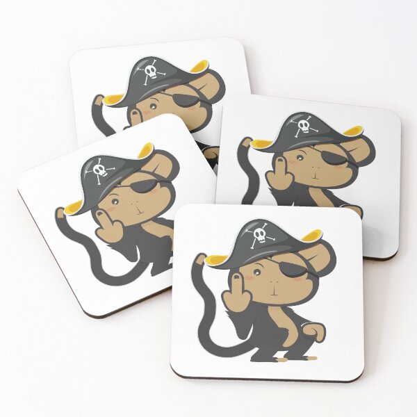 Item preview, Monkey Pirates II designed and sold by Mirthful Merch.
