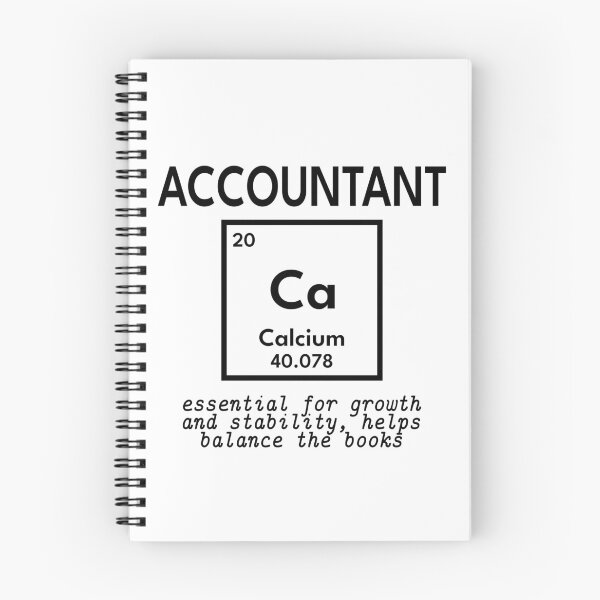 Item preview, Accountant. Chemicals Elements and Professions designed and sold by RetroNeon.