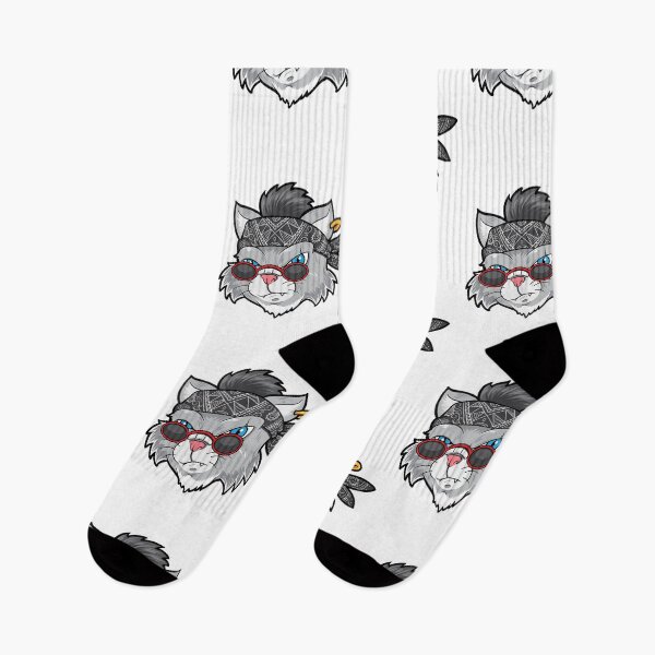 Item preview, Gangster Cat designed and sold by mkzmerch.