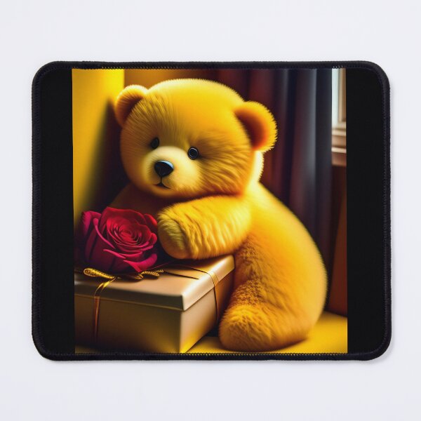 Item preview, Cartoon Baby Bear & Flowers designed and sold by NTGUILTY.