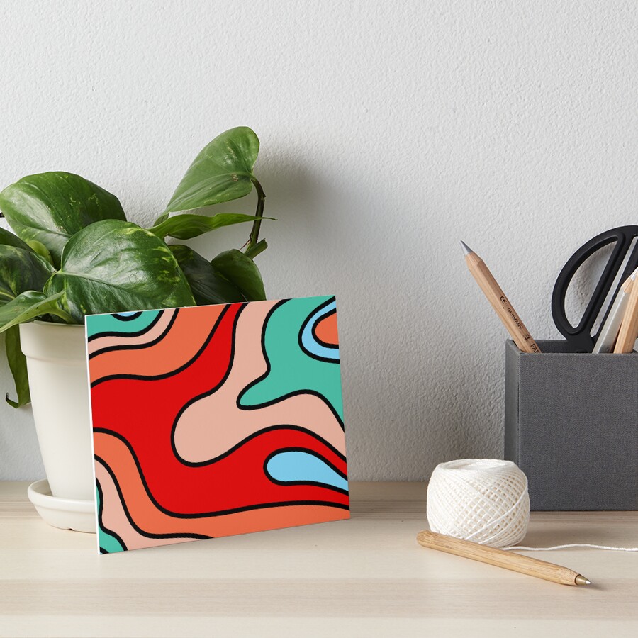 Item preview, Art Board Print designed and sold by ZonurePatterns.