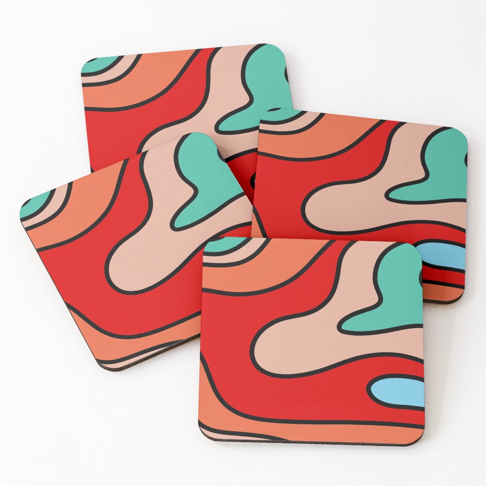 Item preview, Coasters (Set of 4) designed and sold by ZonurePatterns.