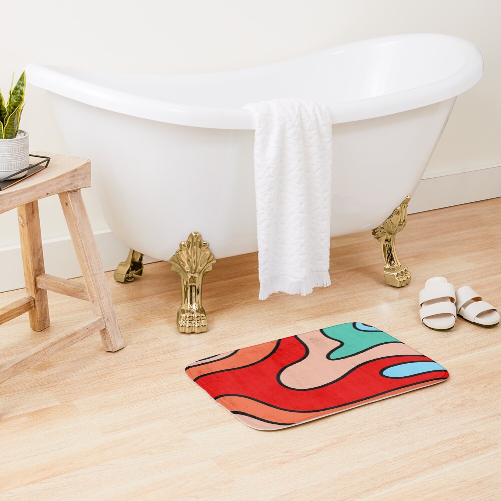 Item preview, Bath Mat designed and sold by ZonurePatterns.