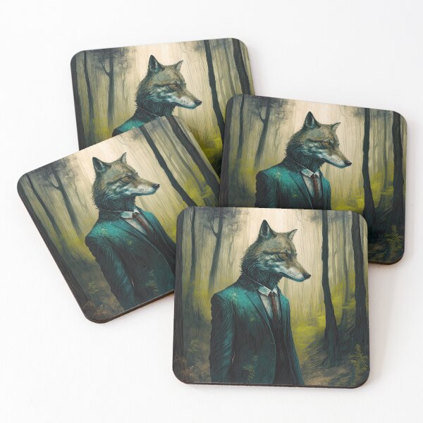 Artikelvorschau, Wolf im Smoking entworfen und verkauft von DogDonald-Art.