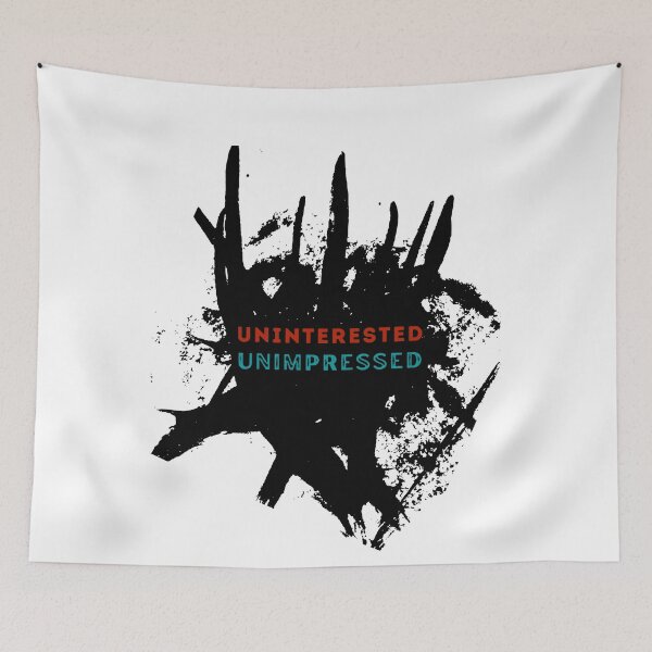 Item preview, Uninterested Unimpressed designed and sold by LadyHustle.