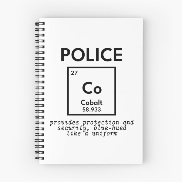Item preview, Police. Chemicals Elements and Professions designed and sold by RetroNeon.