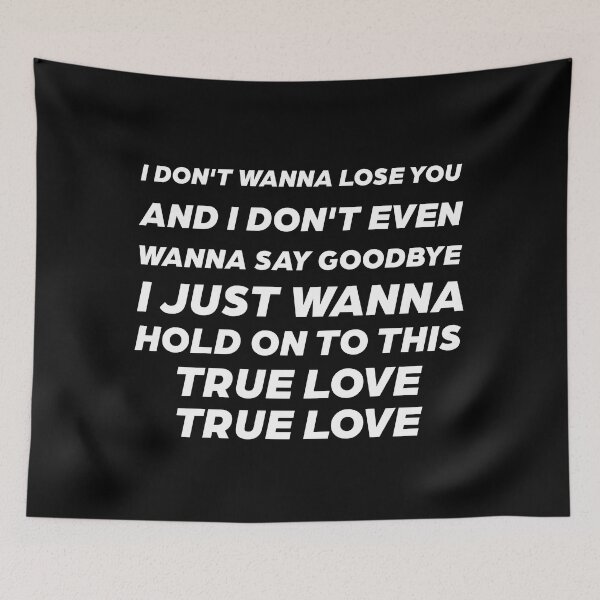 Item preview, I dont wanna lose you I designed and sold by didijuca.