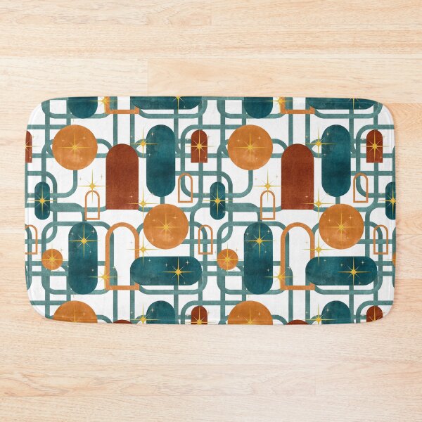 Item preview, Midcentury Geometric Seamless Pattern designed and sold by PBJArt.