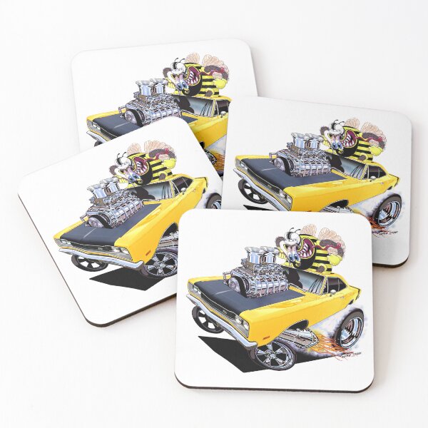 Item preview, Vince Crain High Octane 1969 Born to Buzz yellow designed and sold by vincecrain.