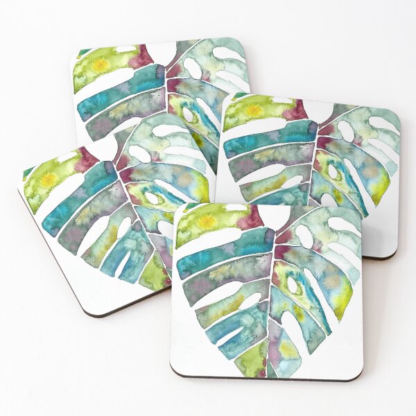 Item preview, Watercolour Monstera Collection designed and sold by Ivy Uttaro.