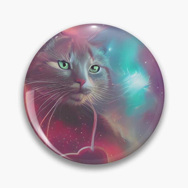 Artikelvorschau, Valentinstag-Weltraum-Katze entworfen und verkauft von ScenarioWeaver.