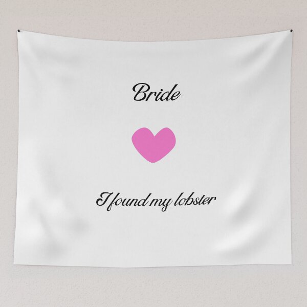 Item preview, Bride I found my lobster designed and sold by STELATO.
