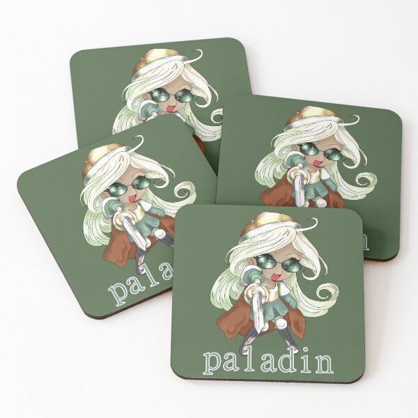 Item preview, chibi elf paladin girl designed and sold by CuisineCat.