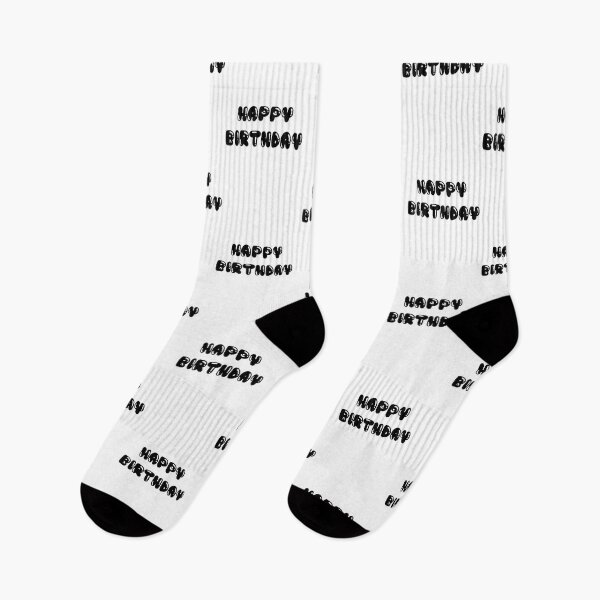 Item preview, Happy birthday - black designed and sold by egehl.